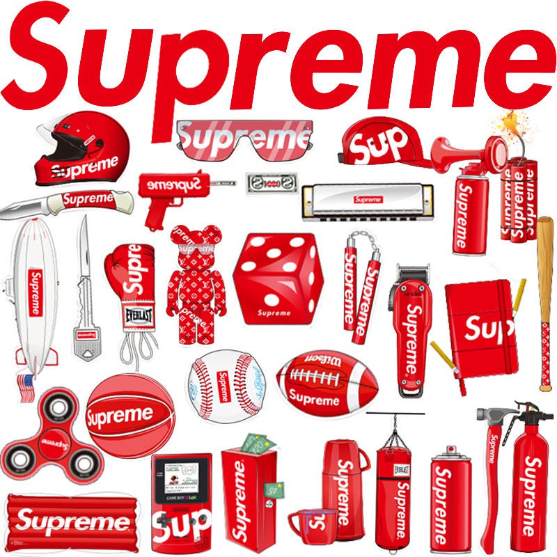 best supreme stickers