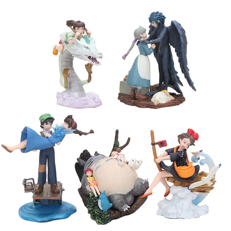 spirited away action figures