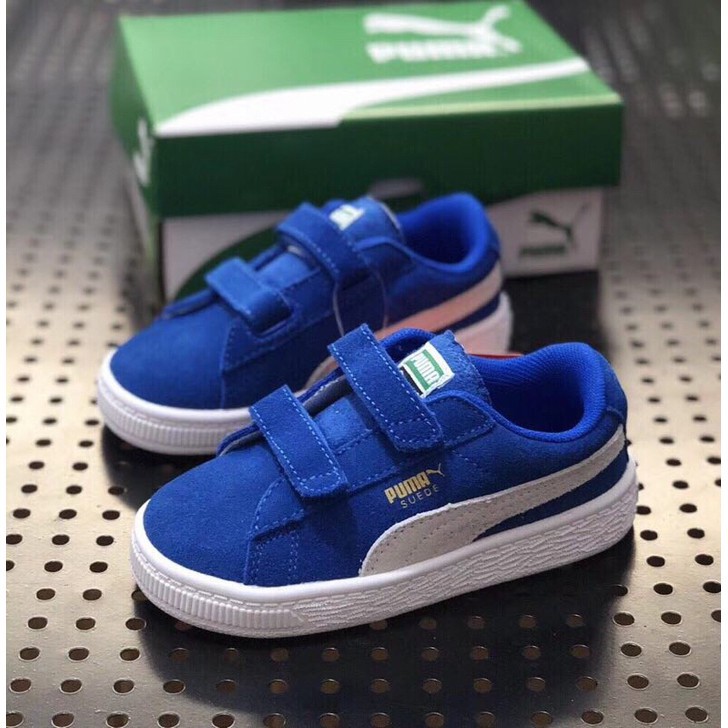 puma blue shoes