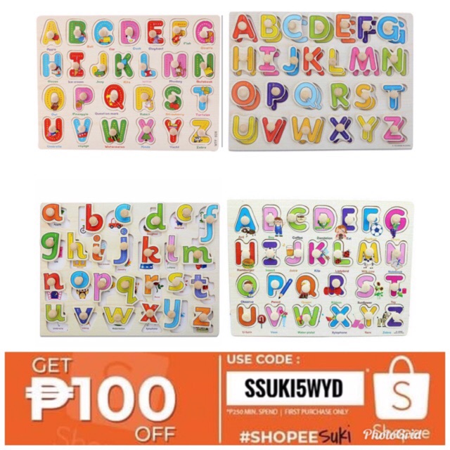 alphabet peg puzzle