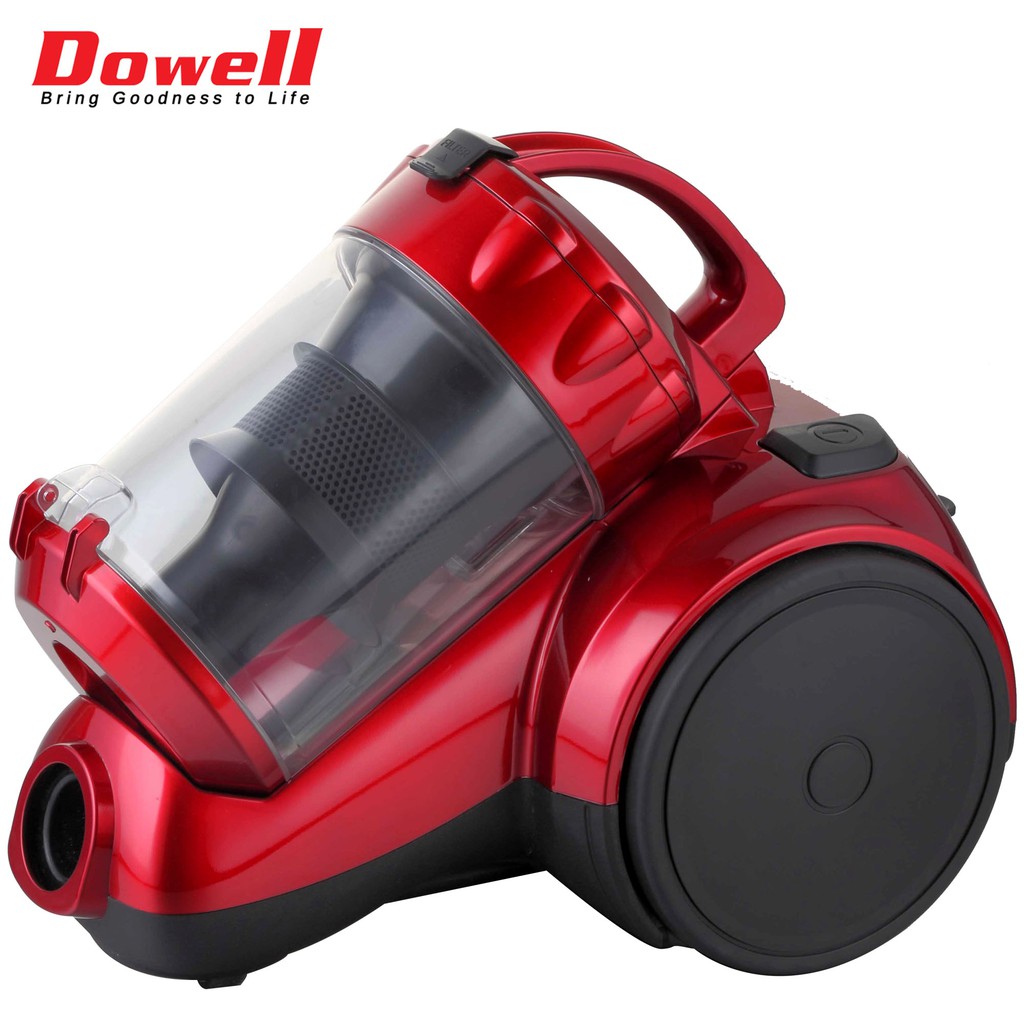 Dowell VCY05 Cyclone Technology Bagless Vacuum Cleaner (Red) Shopee