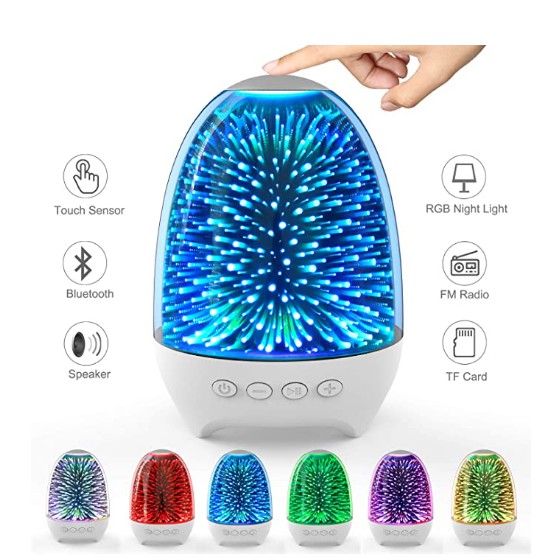 night lamp with bluetooth speaker