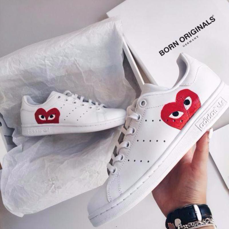 cdg x stan smith