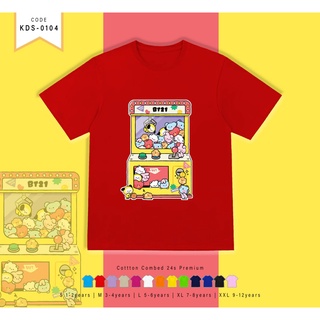 Children's Women's T-Shirt Picture BT21 PLAY CUTE / Korean Children Clothes #4