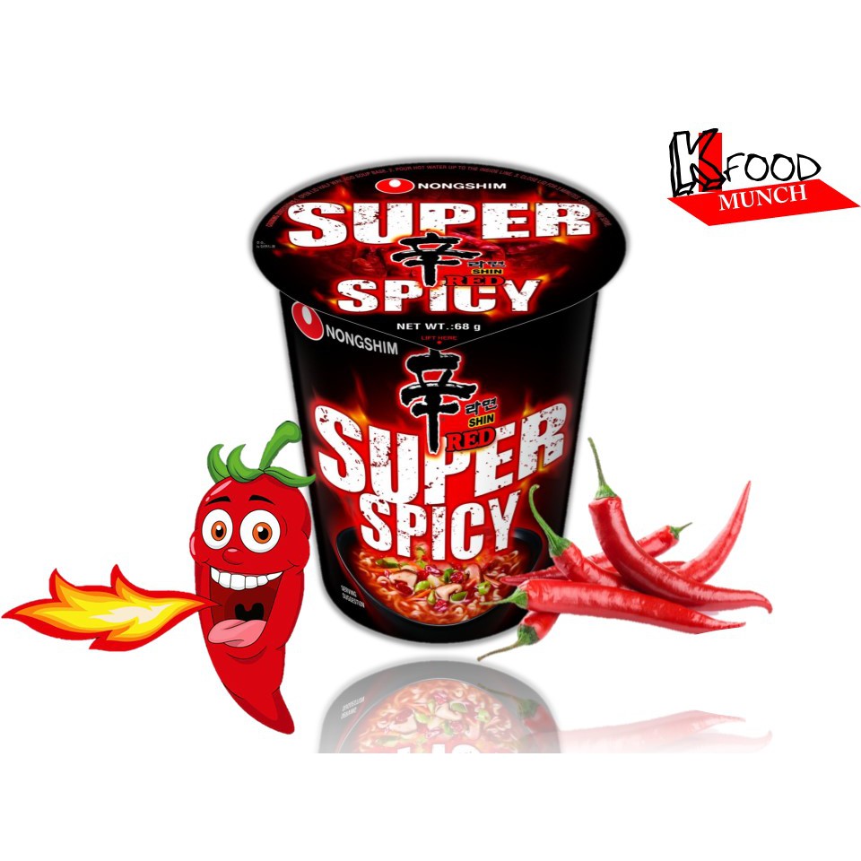 Nongshim Shin Red Super Spicy Noodles Shopee Philippines