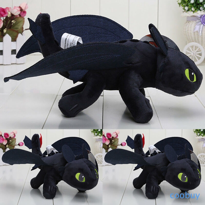 toothless fluffy toy