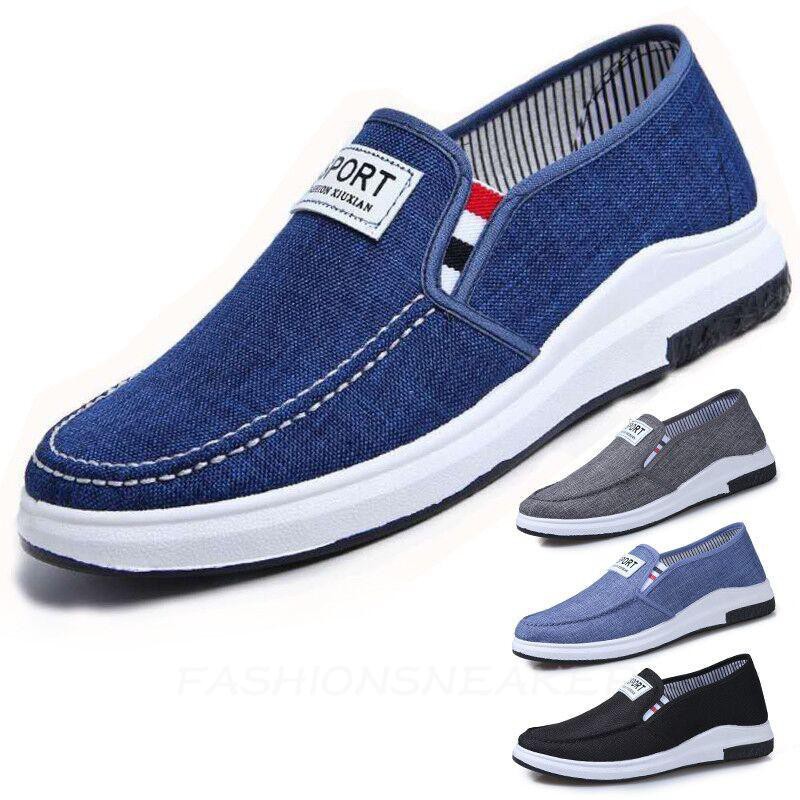 casual canvas slip on shoes
