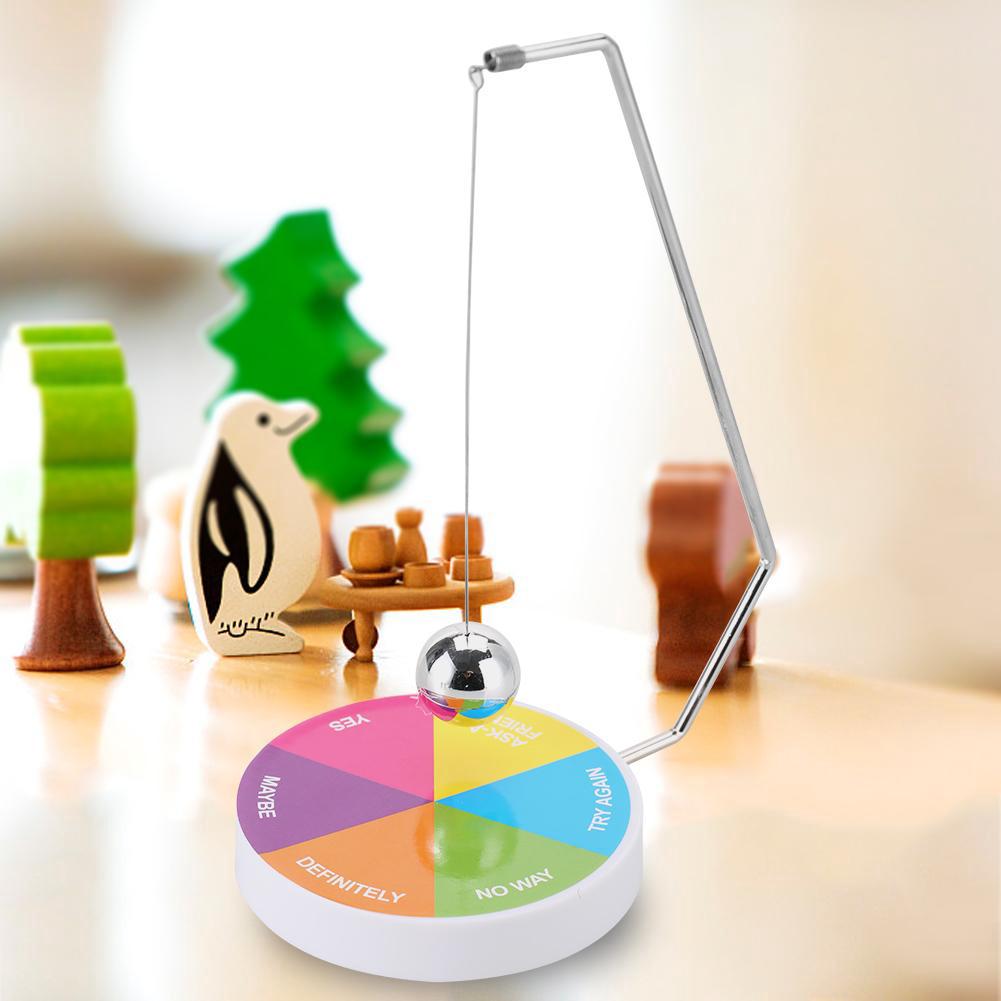 Magnetic Decision Maker Ball Swing Pendulum Home Office Desk Decor