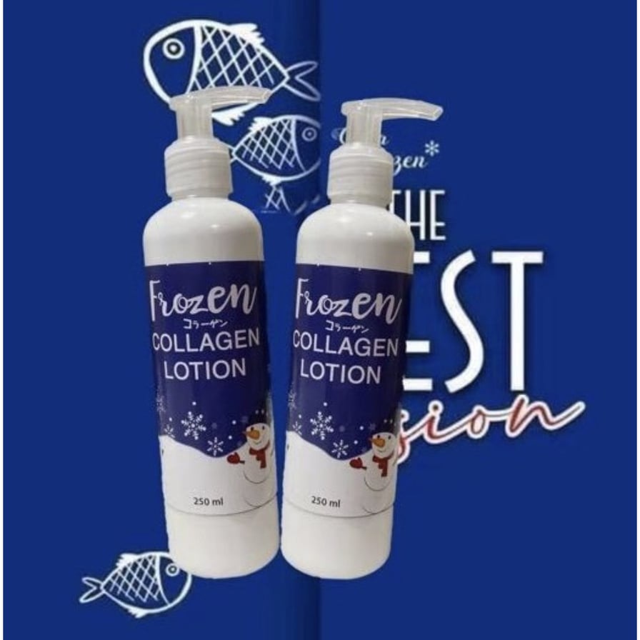 FROZEN COLLAGEN LOTION 250ml whitening x10 lotion Shopee Philippines
