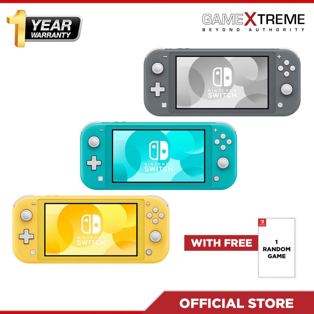 Nintendo Switch Lite With Free 1 Random Game Shopee Philippines