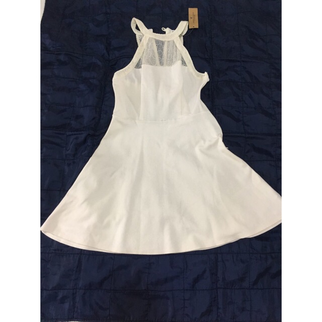 american eagle white dress