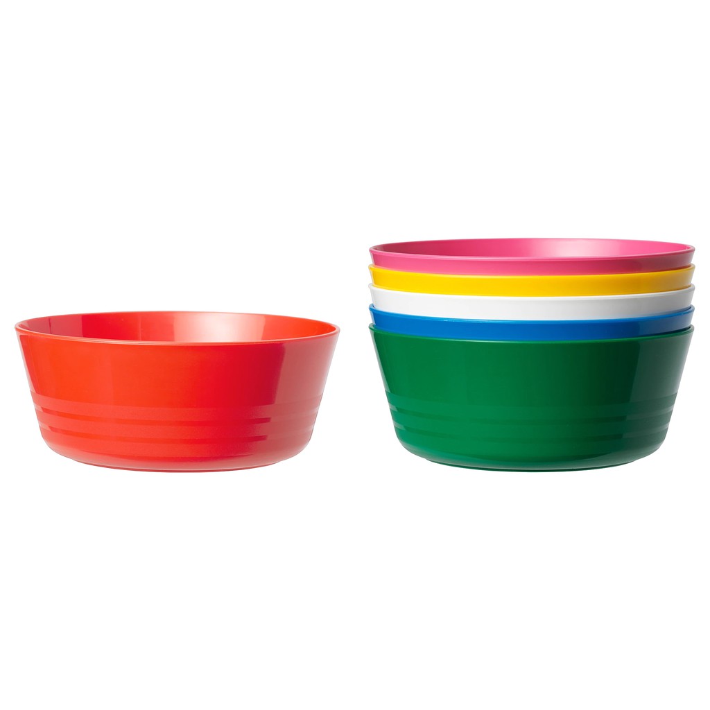 Ikea KALAS Bowl, mixed colours (On Hands) | Shopee Philippines