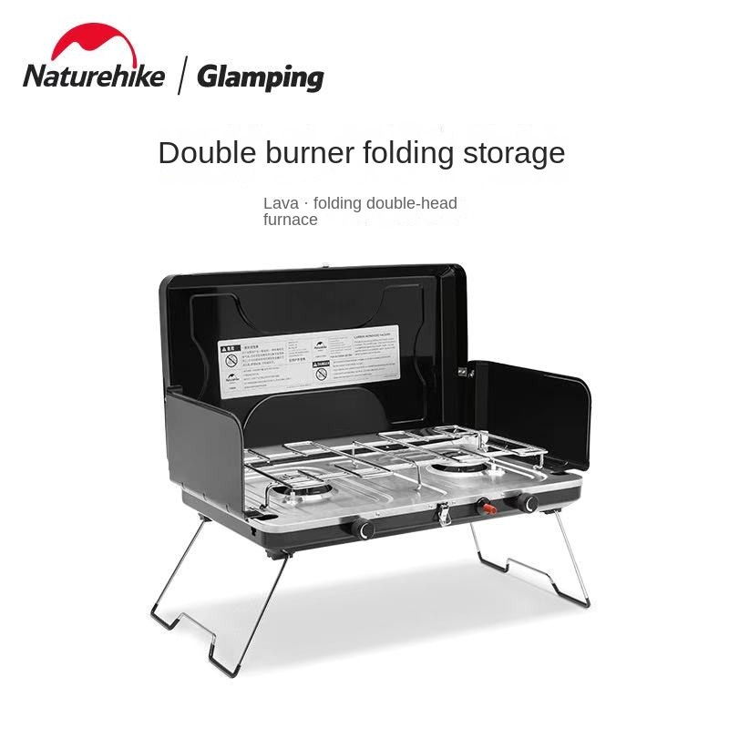 Naturehike Camping lava collapsible double stove Portable gas stove