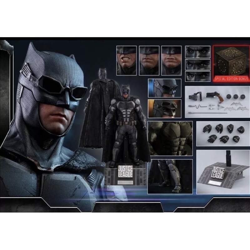 Hot Toys DC Justice League Batman Tactical Batsuit Version Special Edition  MMS432 | Shopee Philippines