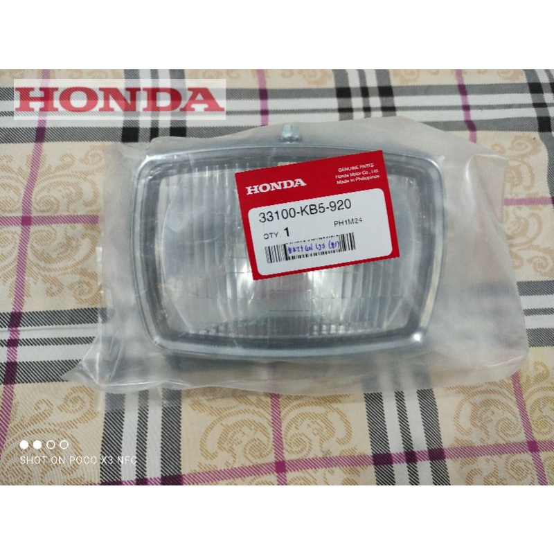 Headlight Honda Tmx 155 Genuine Shopee Philippines 7297