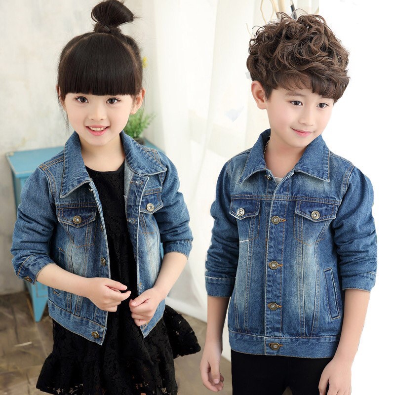 baby girl black denim jacket