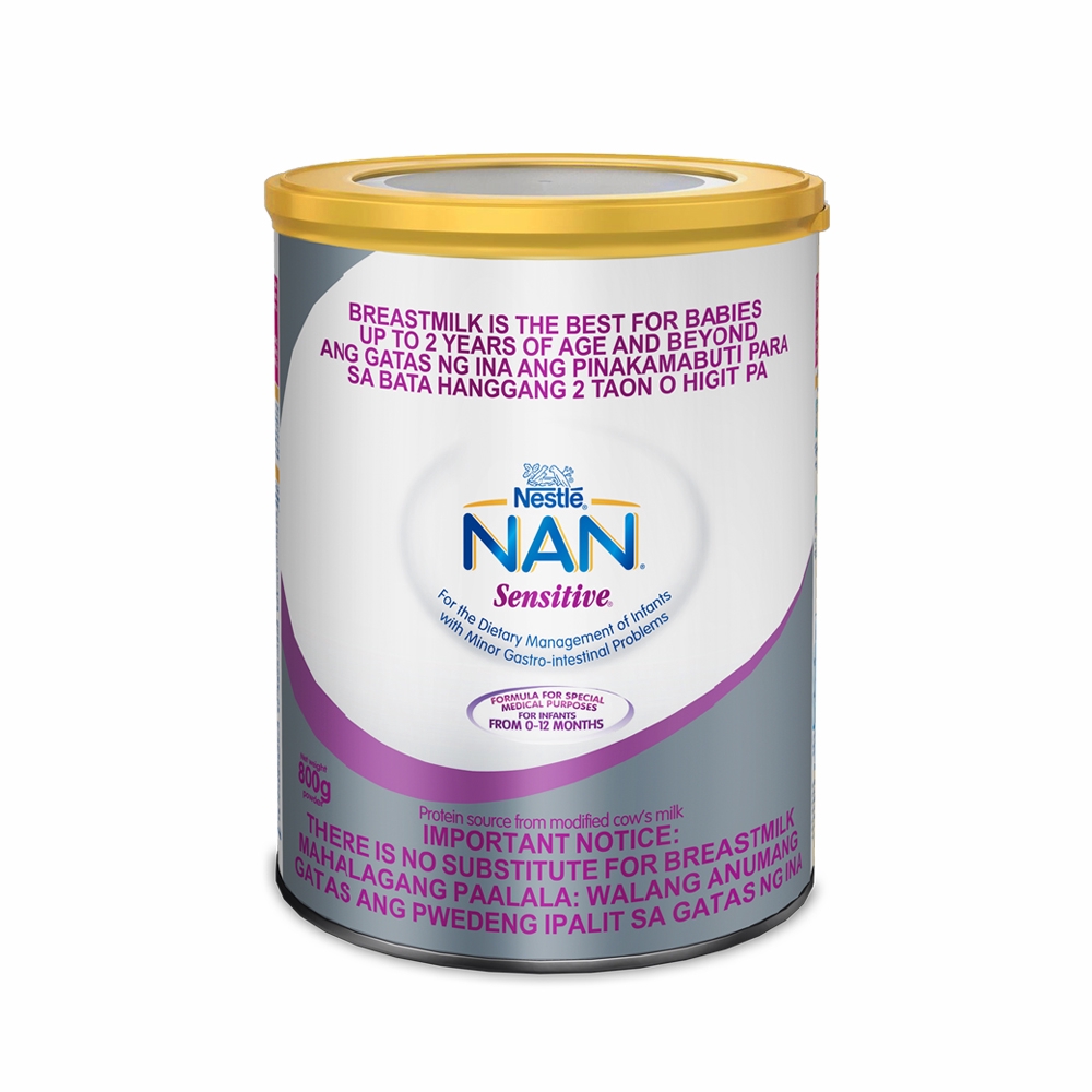 Nan Sensitive Infant Formula For 0 12 Months 800g Shopee Philippines