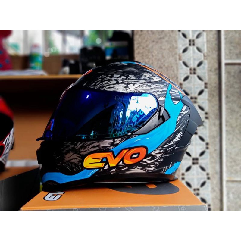 EVO GTPRO Archangel Full Face Dual Visor Helmet Shopee Philippines