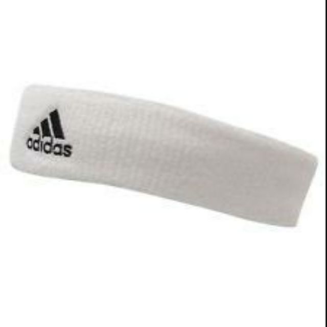 white adidas headband