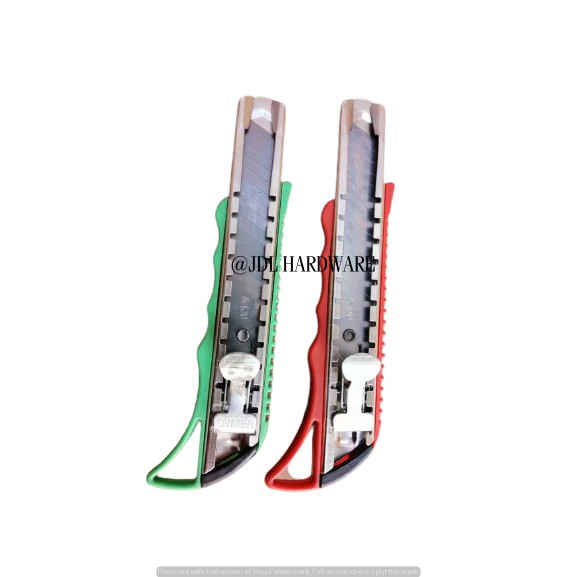 1816 2PCS Industrial Snap-off Blade Cutter Knife w/ FREE 1PCS BLADE REFILL