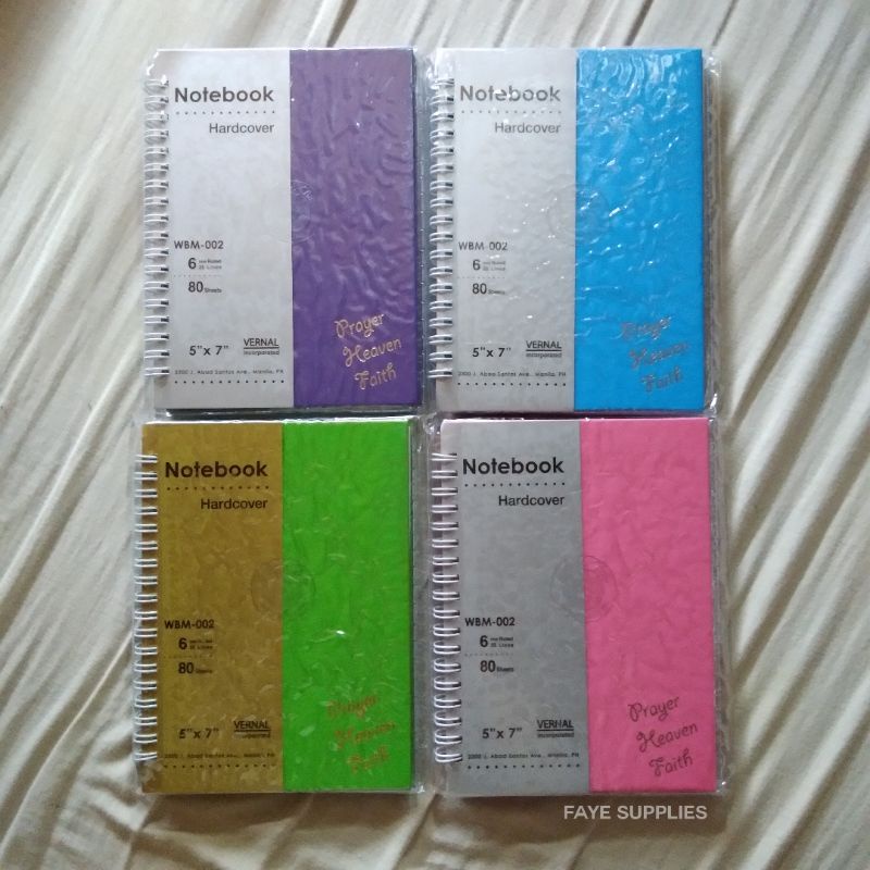 Cattleya Notebook Hard Cover 5x7 and 6x8.5 inch Shopee Philippines