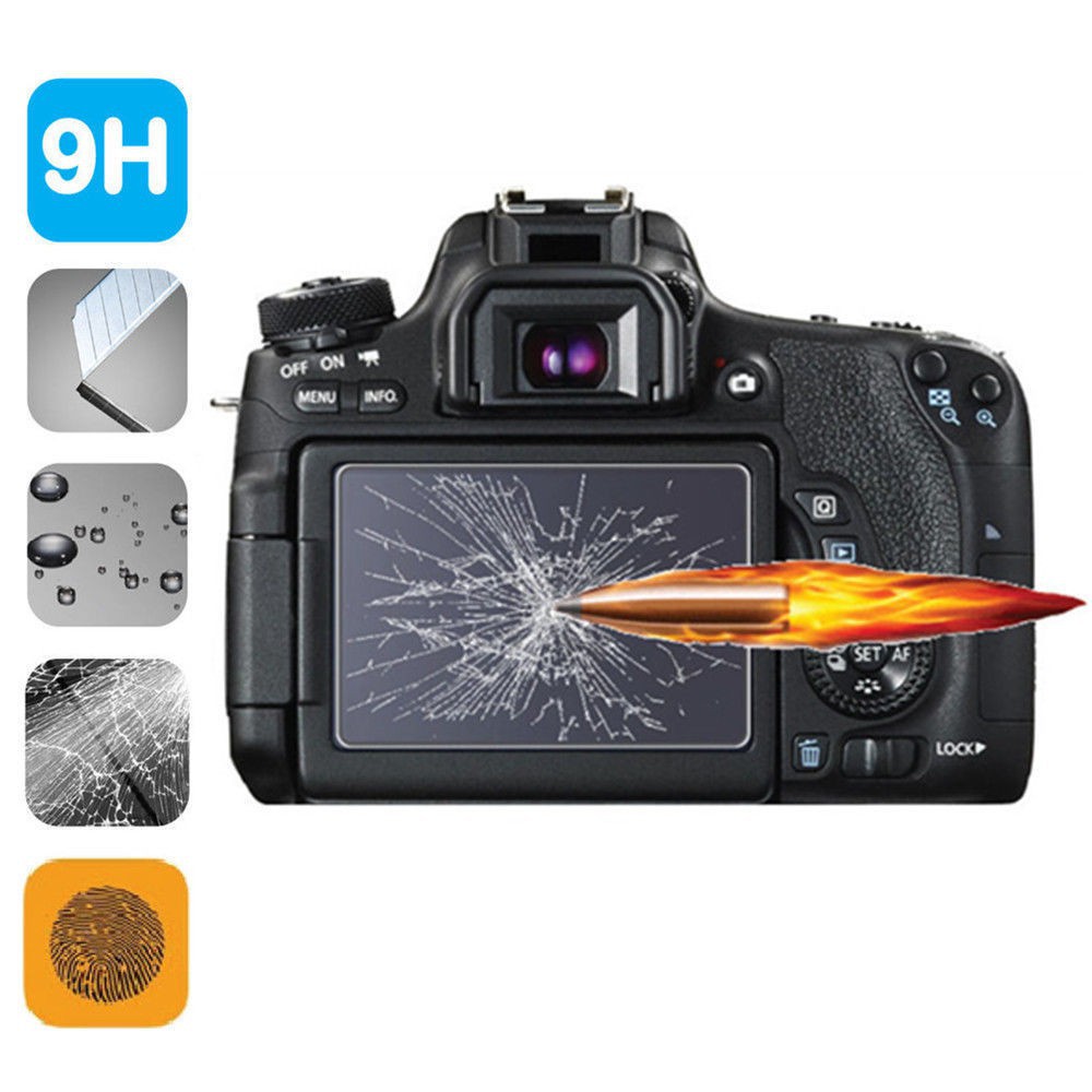 Glass Screen Protector For Sony A6000// A6300// A6500 Shatterproof Ultra Thin G1