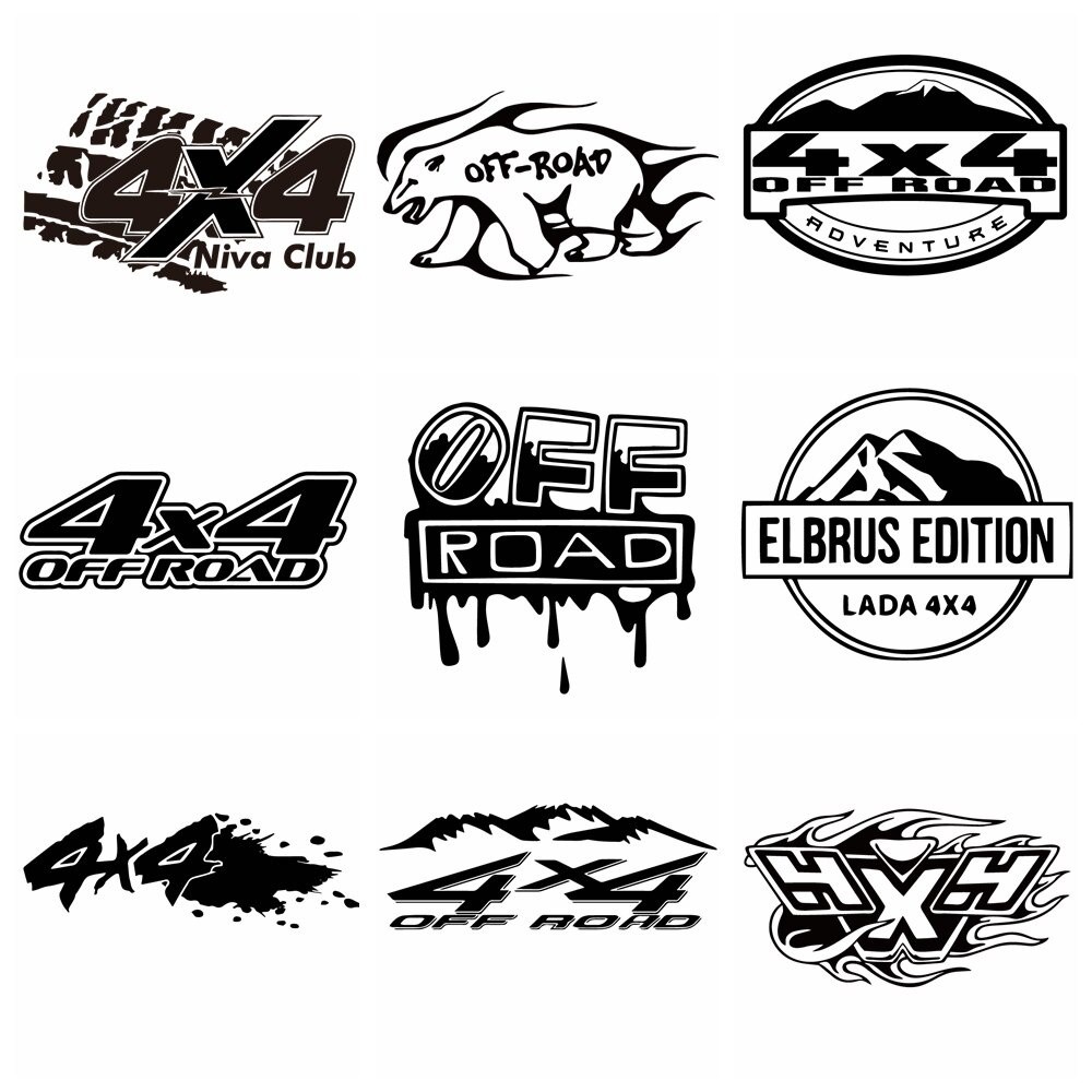 OFF-Road Car Sticker And Decals Styling Engine Hood Motorcycle Decal ...