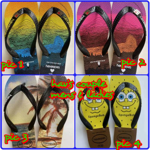 havaianas spongebob