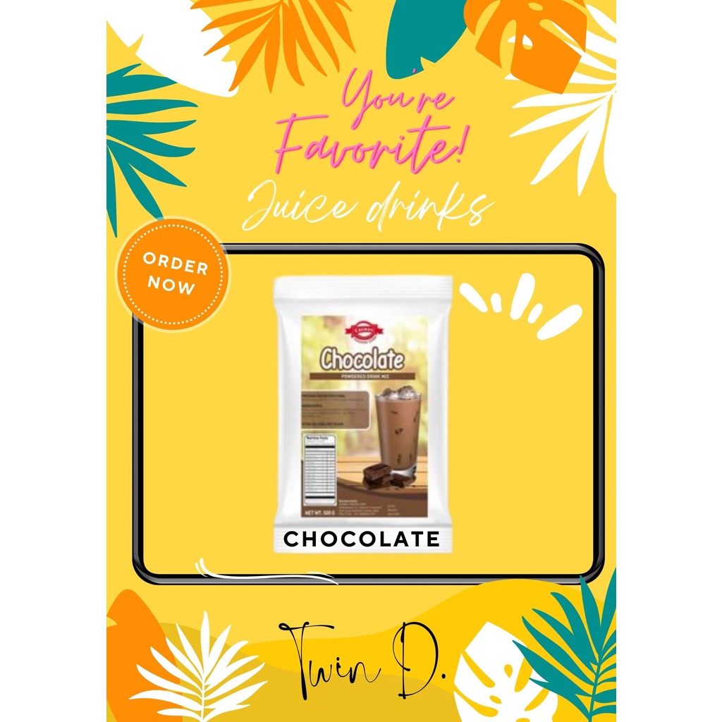 Chocolate Juice Drink 1kg Shopee Philippines