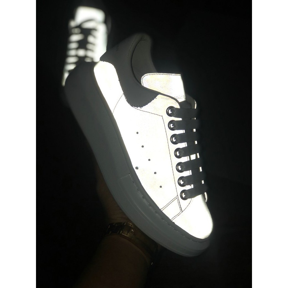 alexander mcqueen reflective black