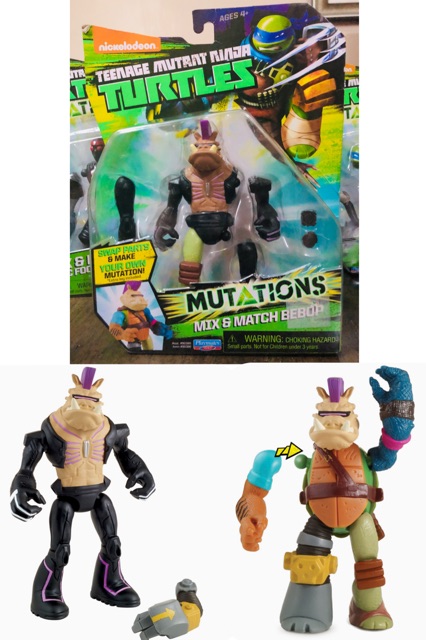 ninja turtles mix and match figures