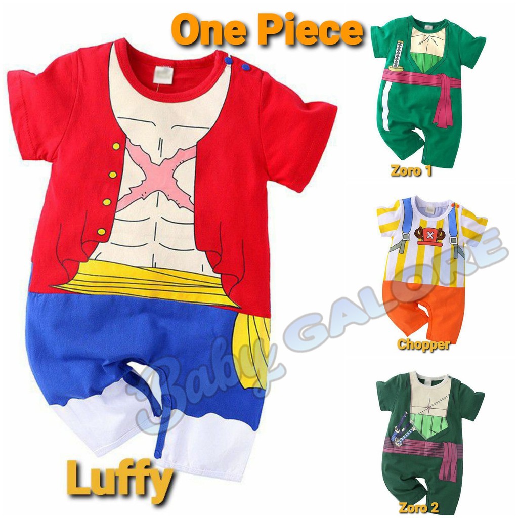 One Piece Costume Luffy Costume Chopper Costume Zoro Costume for Baby