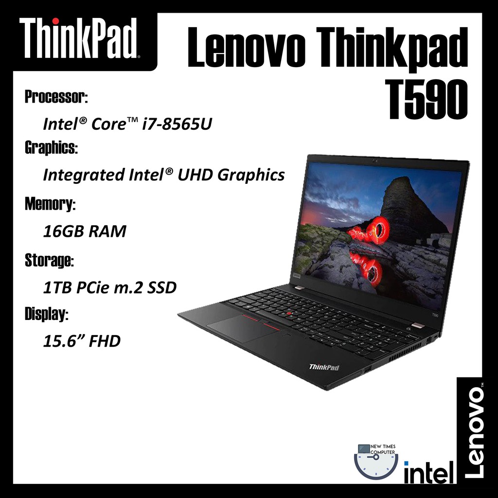 Lenovo Thinkpad T590 i7-8565u 16gb ram 1TB PCIe  SSD ” Full HD  Display | Shopee Philippines