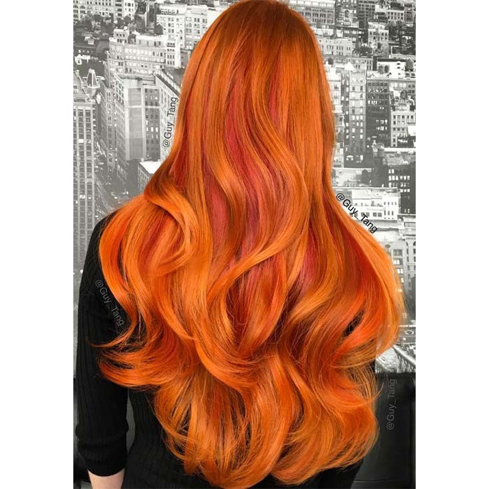 Orange Hair Color Dye Sora Hair Color Dye Shopee Philippines