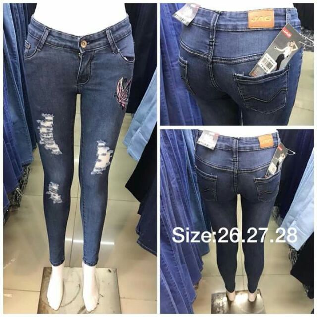 jag tattered jeans