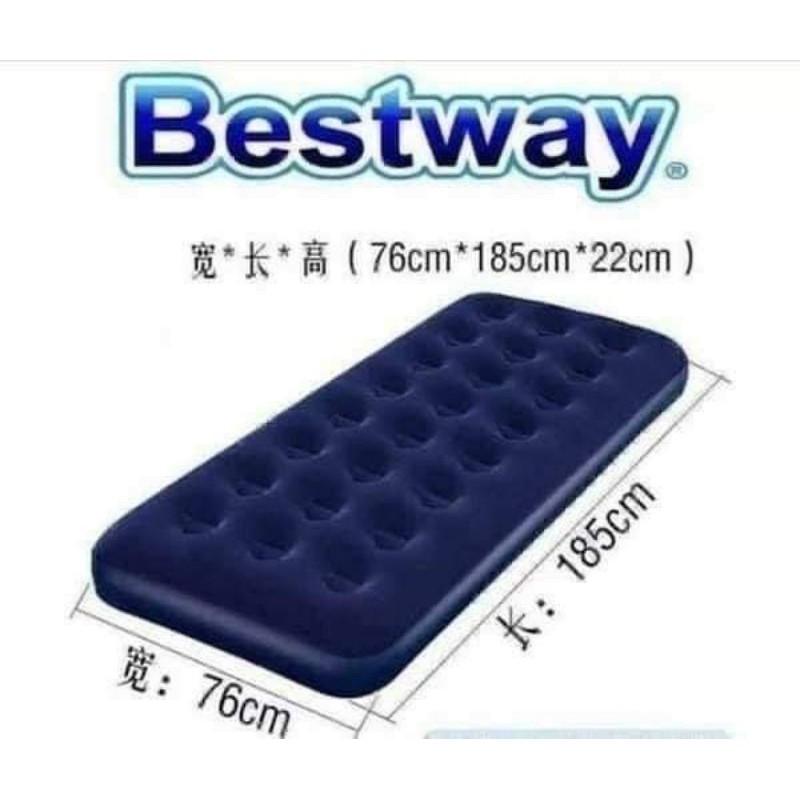 BESTWAY SINGLE INFLATABLE AIR BED Shopee Philippines
