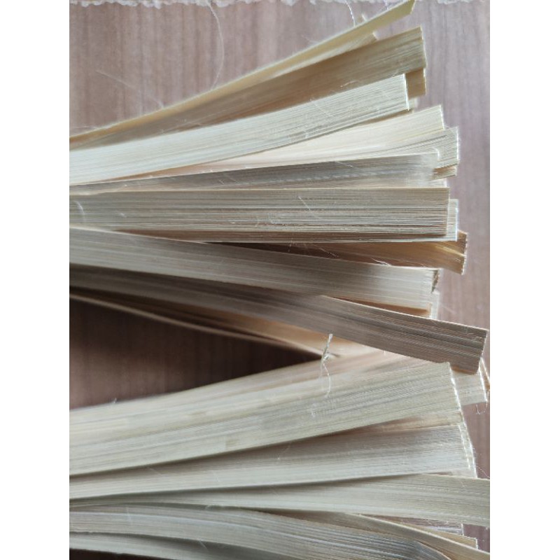 Bamboo Strips Weaving strip [150pcs] Shopee Philippines