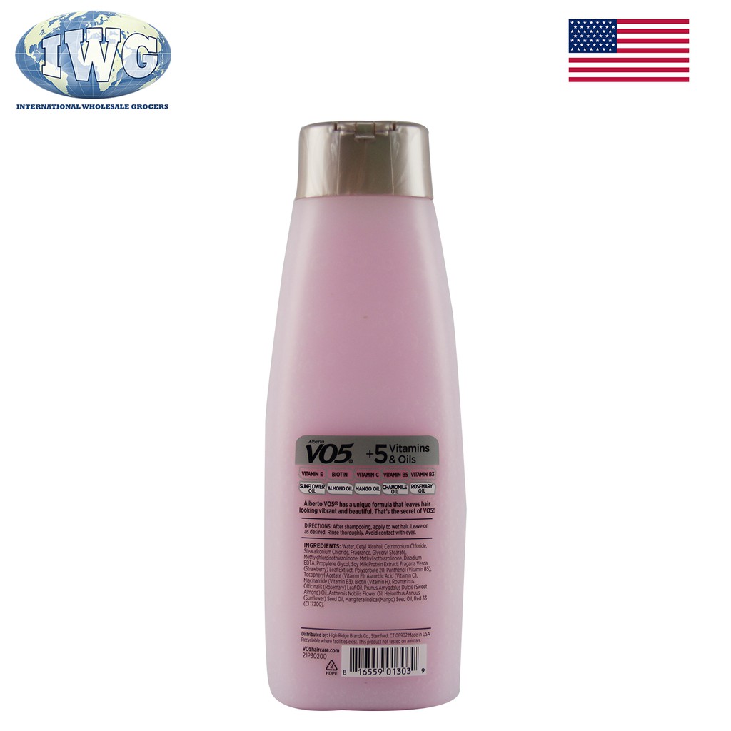 Vo5 Strawberries And Cream Conditioner 370ml Shopee Philippines