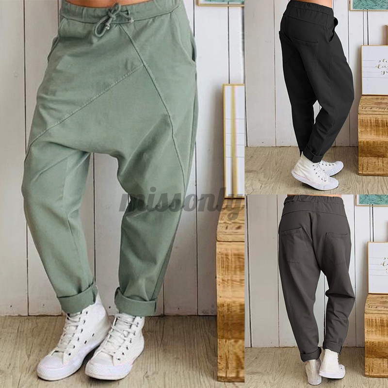 women's plus size cotton pants