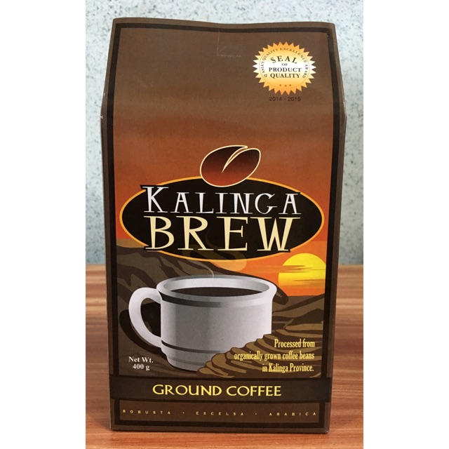 Kalinga Brew 400g Ground Coffee (Robusta,Excelsa and