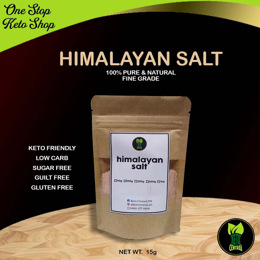 Pink Himalayan Salt for Low Carb / Keto Diet by KETO CENTRAL | Shopee