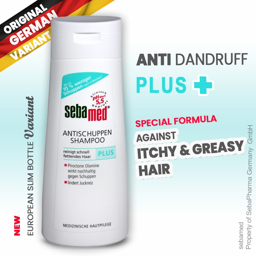 sebamed Anti Dandruff PLUS Shampoo 200ml made in Germany Variant