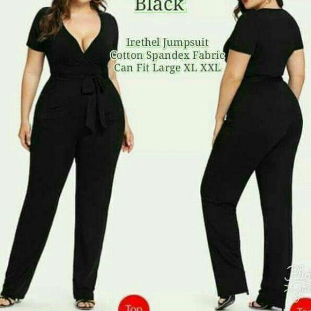 cotton spandex jumpsuit