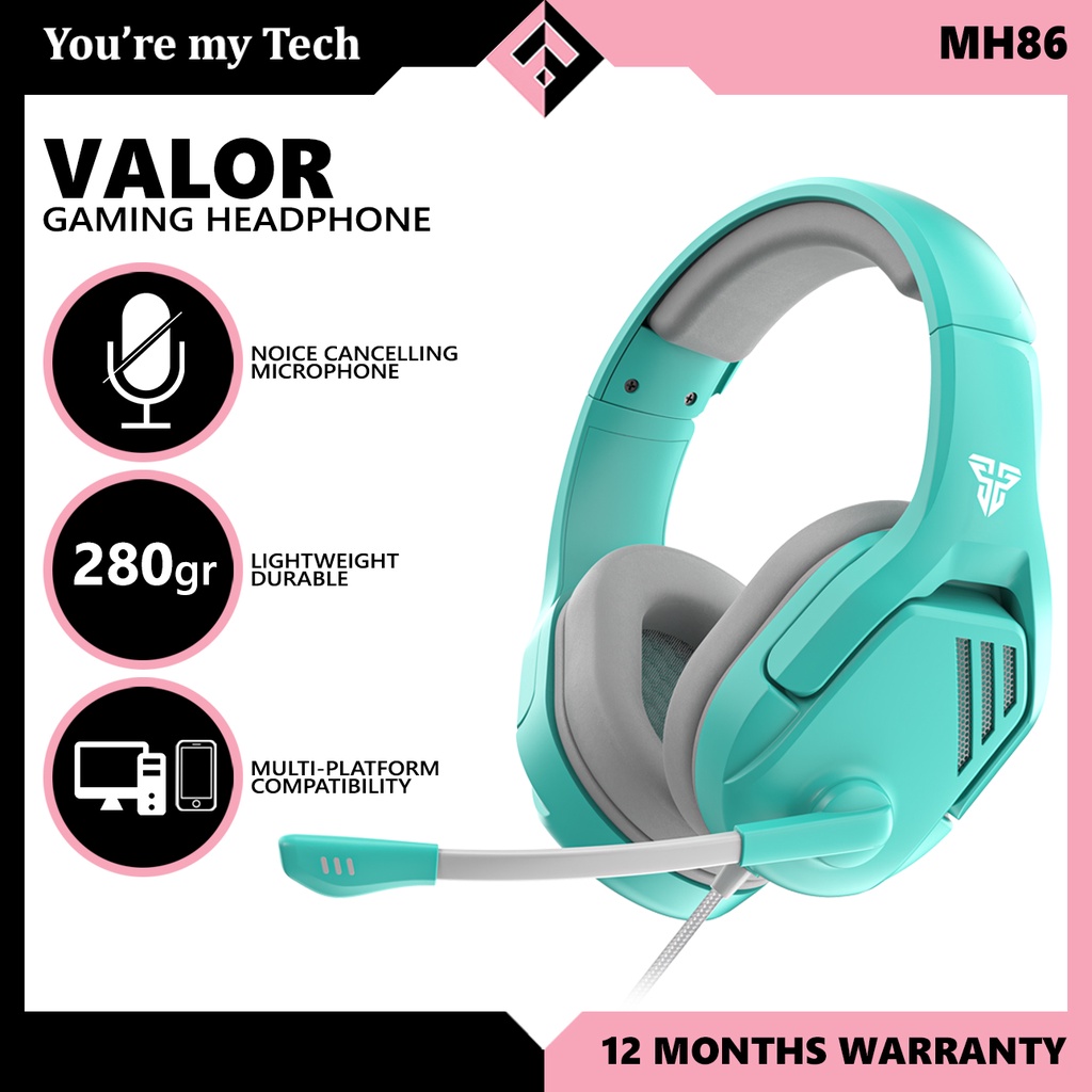 Fantech Valor MH86 Multi Platform Gaming Headset Adjustable Headband ...