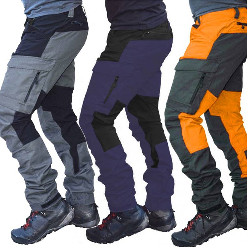 multi colored cargo pants