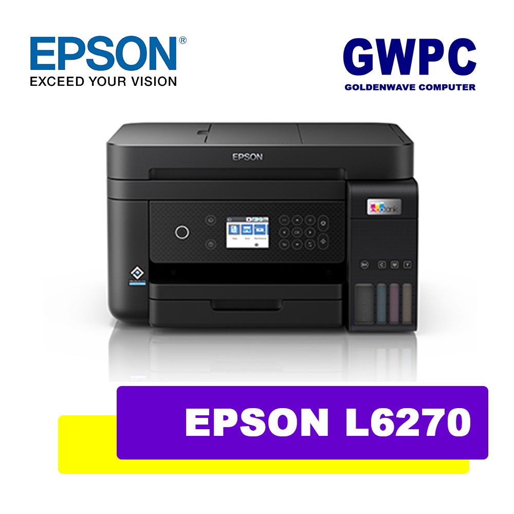 Epson Ecotank L6270 A4 Wi Fi Duplex All In One Ink Tank Printer With 3915