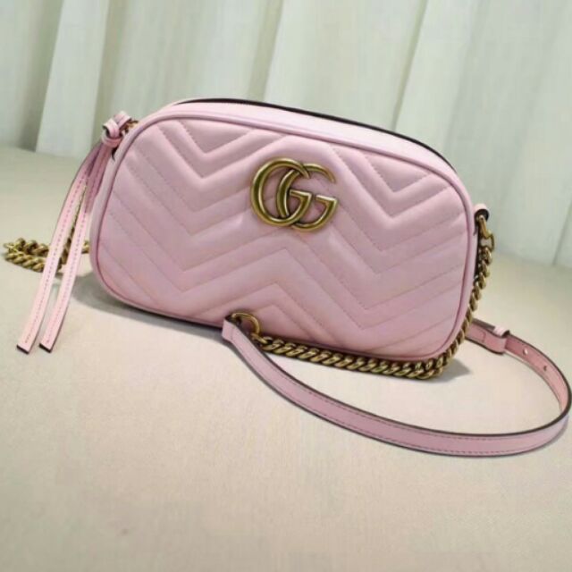 gucci marmont pink bag