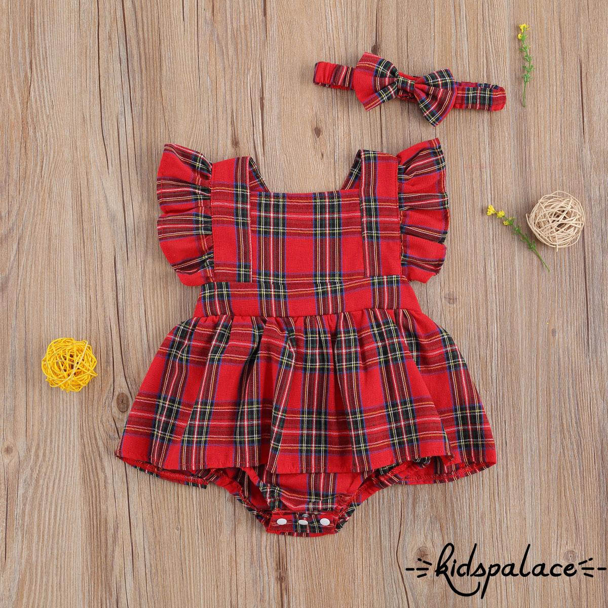 newborn tartan dress