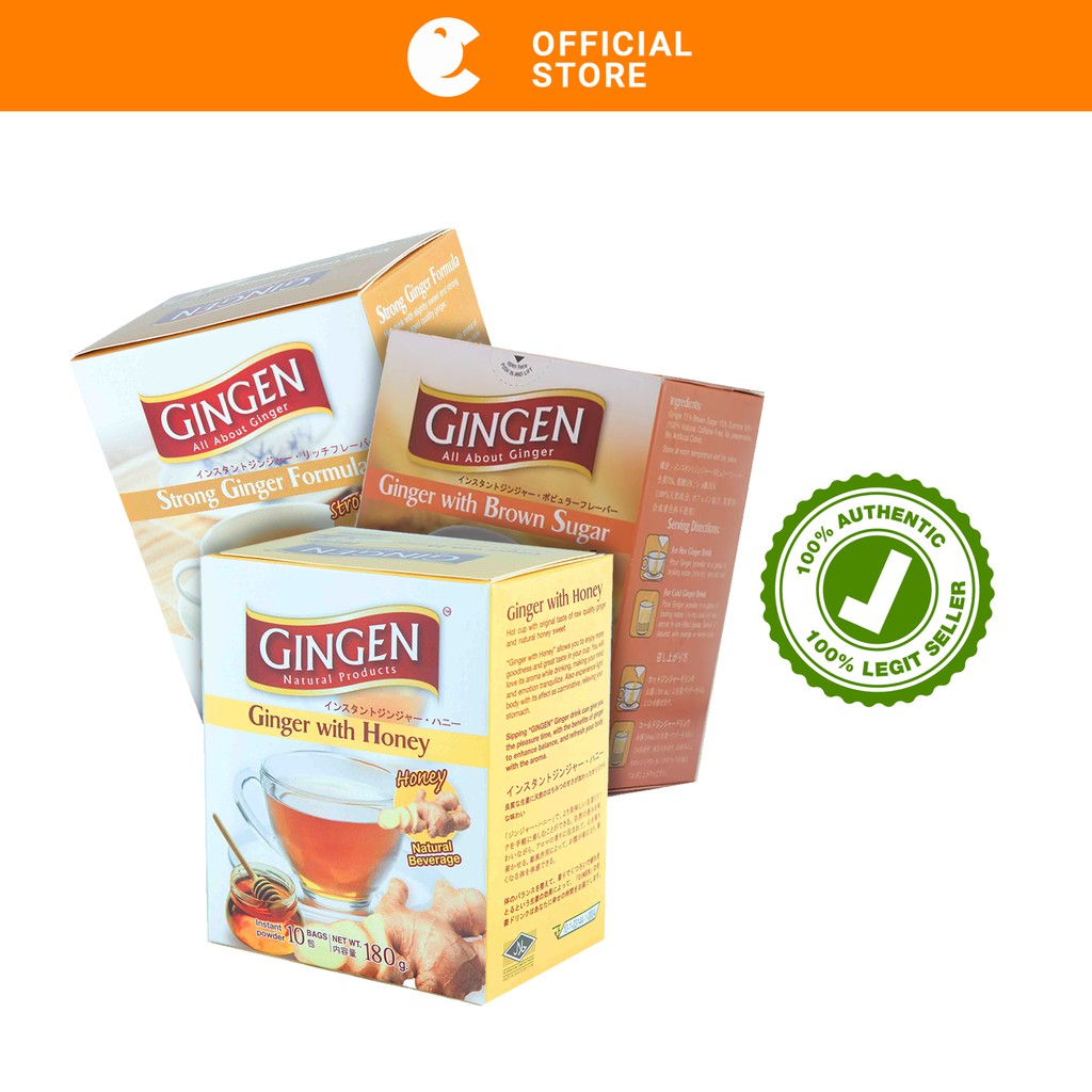 Gingen Instant Ginger Tea Shopee Philippines