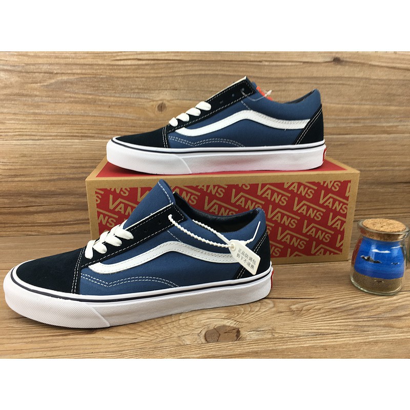 vans old skool blue suede